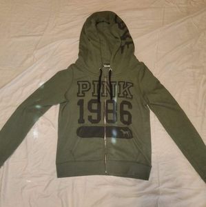 PINK Olive Green Jacket